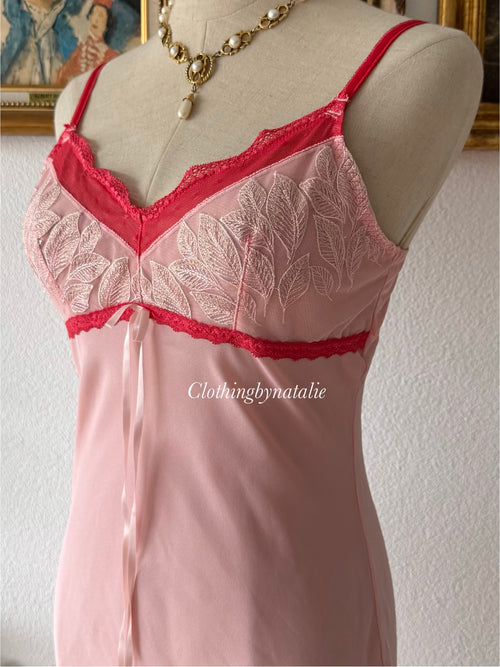 Fairy Pink Chiffon Slip Size S