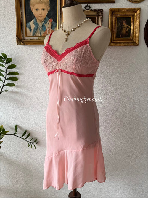 Fairy Pink Chiffon Slip Size S