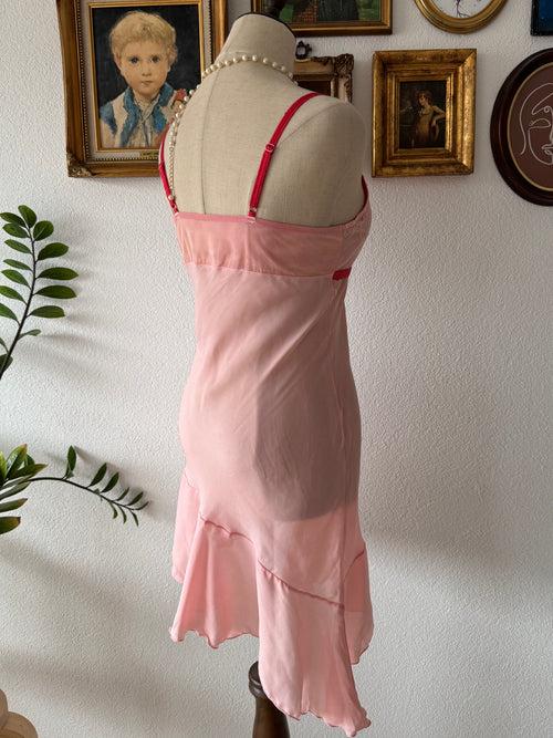Fairy Pink Chiffon Slip Size S