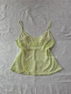 Japanese Mint Chiffon Cami (New 100% - S)