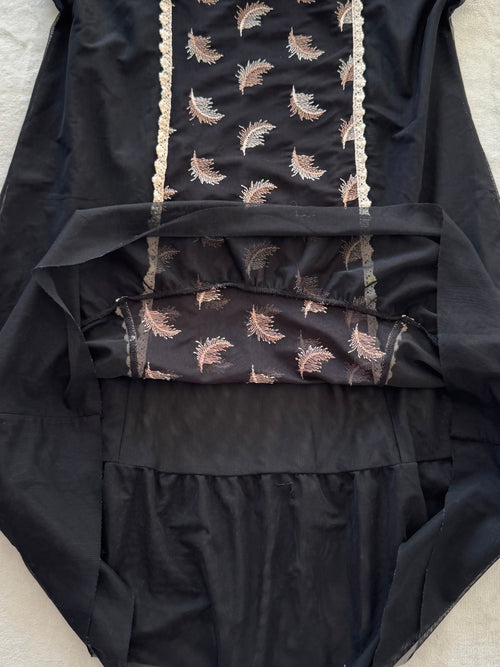 Fairy Black Lace Slip Size S