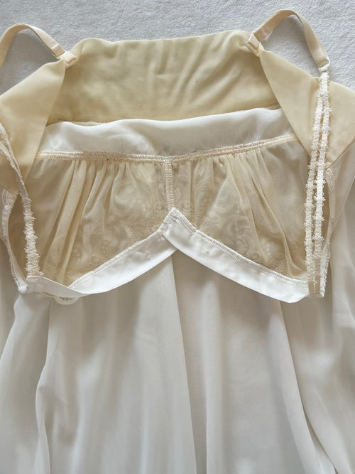 Fairy White Chiffon Babydoll Size M