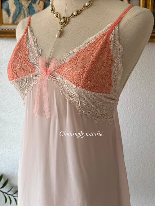 Fairy Orange Chiffon Slip Size S