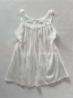 Vintage Sheer Chiffon Nightgown Size M
