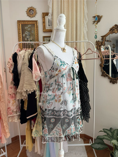 Boho Chiffon Babydoll (S/M)