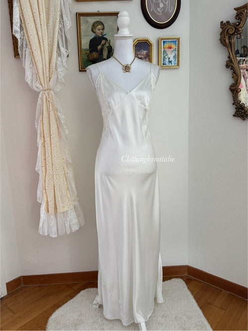VS Pearl Sequin Maxi Dress (size M)