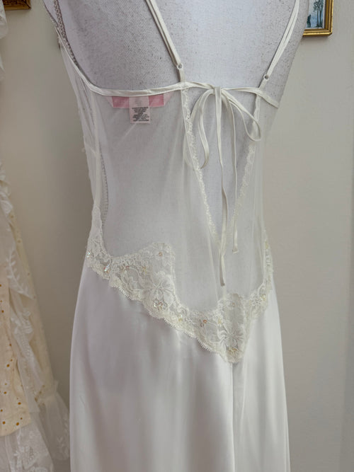 VS Pearl Sequin Maxi Dress (size M)