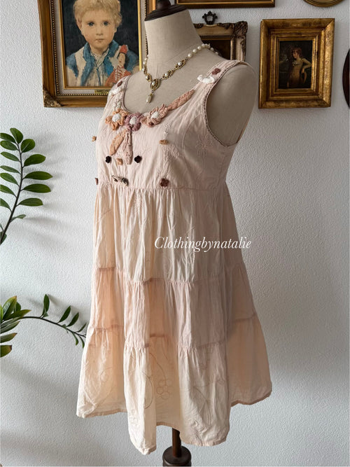 Coquette Orange Cotton Babydoll size S
