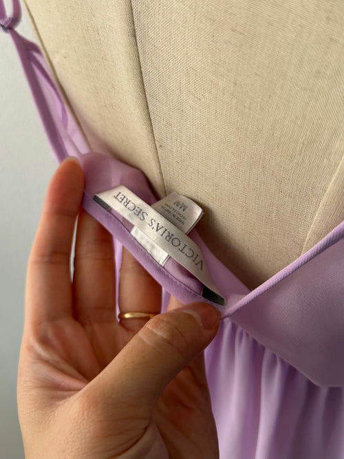 Victoria’s Secret Purple Chiffon Babydoll Size M