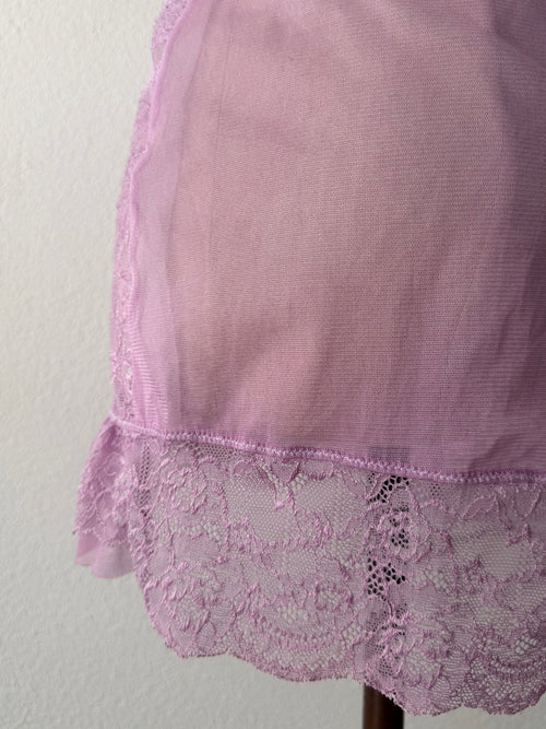 Lila Sheer Mesh Slip Dress Size XS