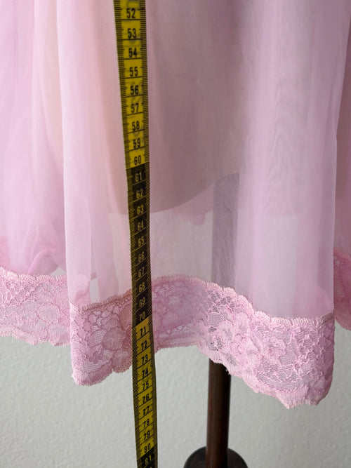 Vintage Lila Nylon Babydoll Size S/small M