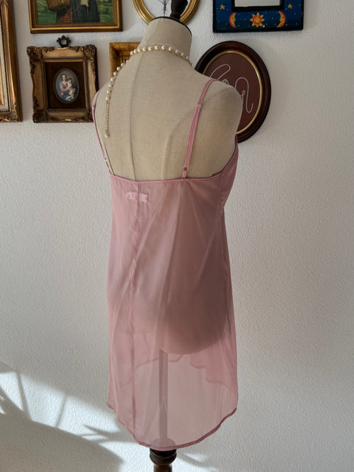 Fairy Pink Chiffon Slip Size S
