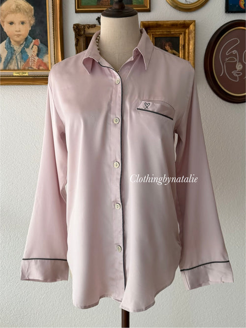 Victoria’s Secret Purple Satin Pyjama size XS