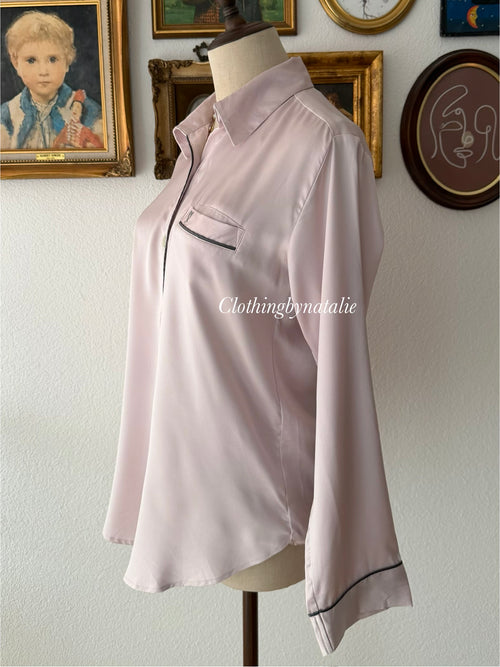 Victoria’s Secret Purple Satin Pyjama size XS