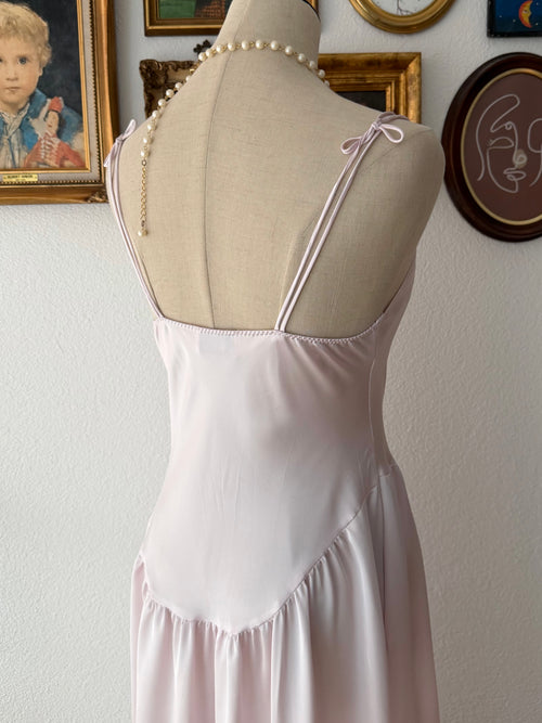 Donna Richard Purple Maxi Satin Gown Size M