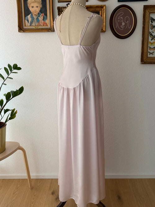 Donna Richard Purple Maxi Satin Gown Size M