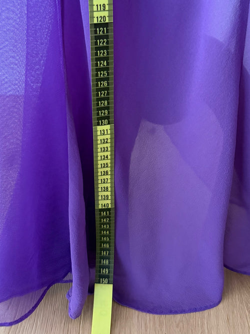 Victoria’s Secret Purple SILK Maxi Gown Size M