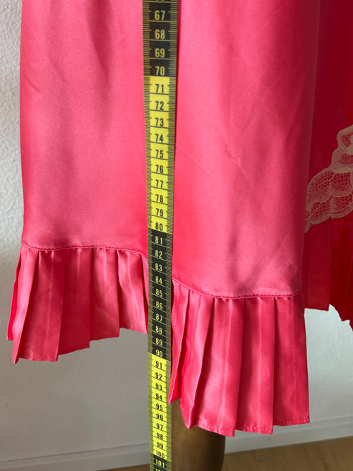 Hot Pink Satin Slip Dress size M