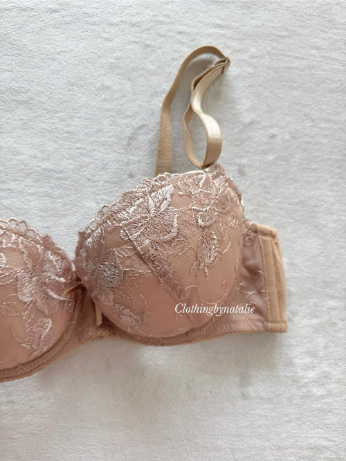 Japanese Brown Lace Bra Size 75B