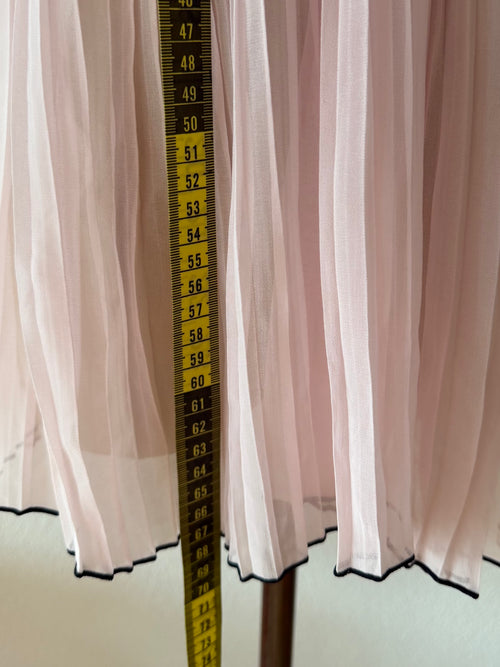 Black Pink Pleated Babydoll size L
