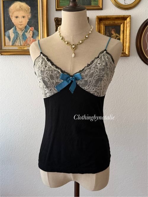 Black Jersey Cami Size S