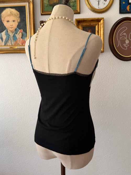 Black Jersey Cami Size S