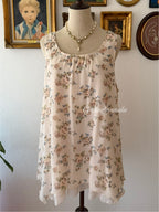 Sleeveless Floral Babydoll Size L