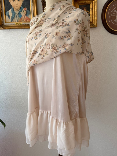 Sleeveless Floral Babydoll Size L