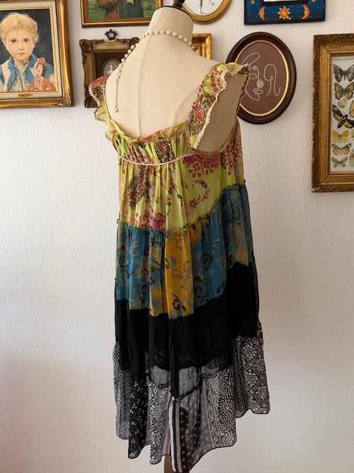 Boho Chiffon Dress Size M