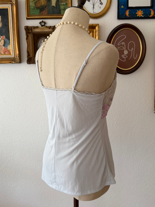 Lila Nylon Lace Cami size S