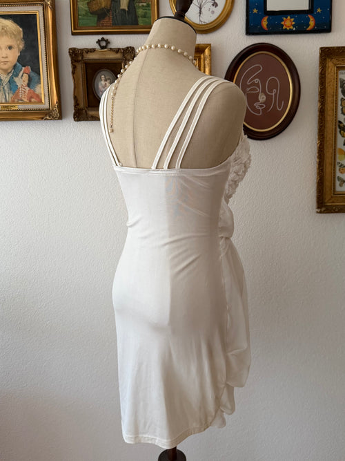 Rose White Body Dress size S