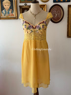 Fairy Yellow Chiffon Babydoll size M