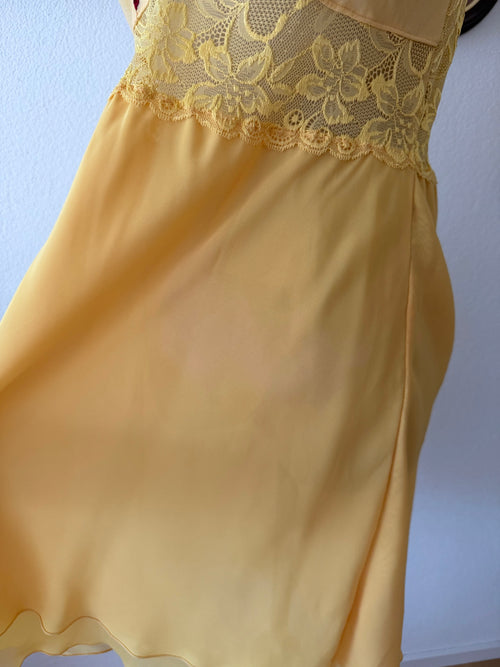 Fairy Yellow Chiffon Babydoll size M
