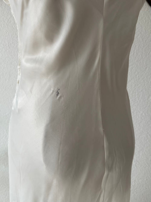 Vintage Satin Lace Nightgown Size S