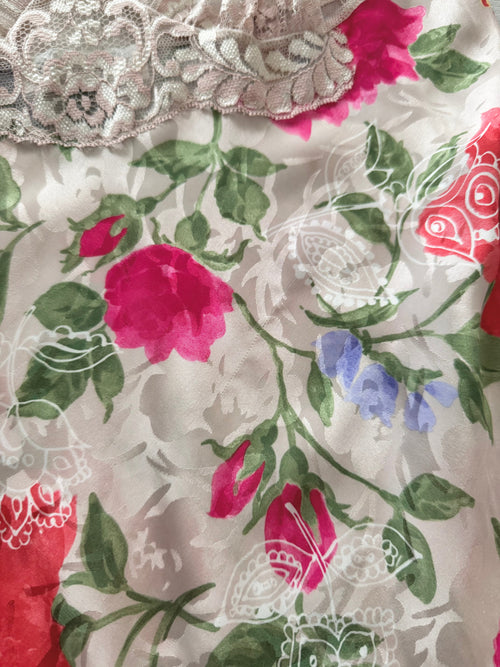 Lucie Ann II Floral Brocade Slip Size M