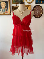 Red Tutu Babydoll size S