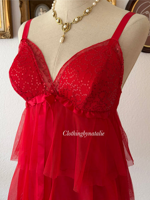 Red Tutu Babydoll size S