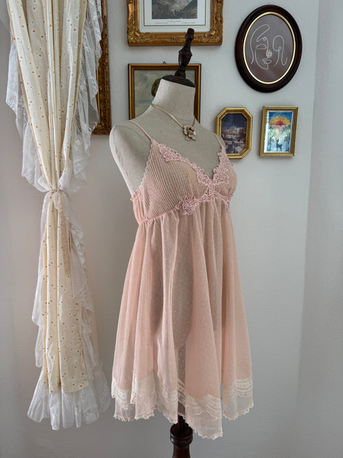 Fairy Orange Mesh Babydoll size S/M