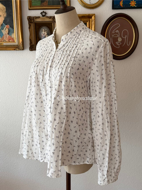 Cotton Muselin Blouse Size M