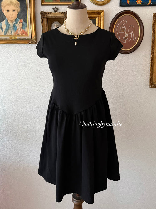 Black Jersey Dress size M