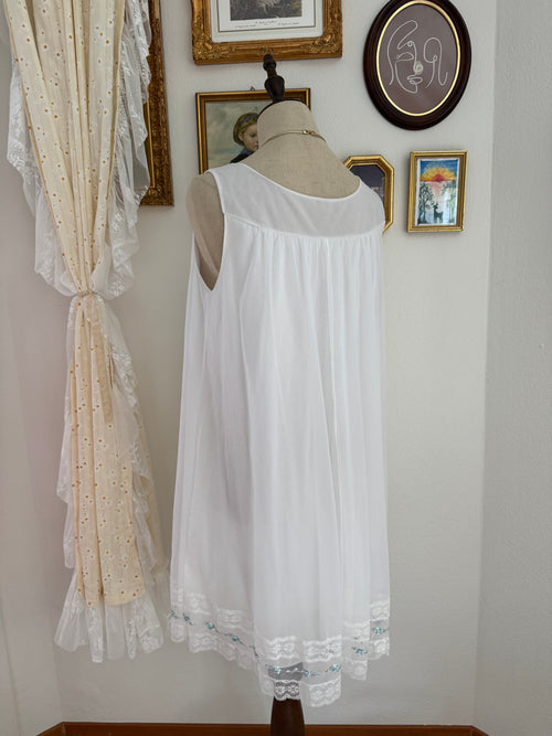 Soft White Chiffon Babydoll size S/M