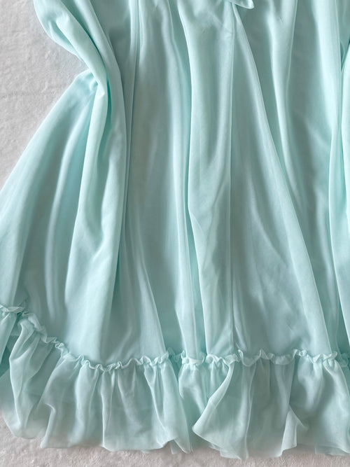 Betsey Johnson Soft Blue Babydoll size M