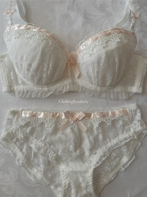 Japanese White Lace Ribbon Set (New-80B)