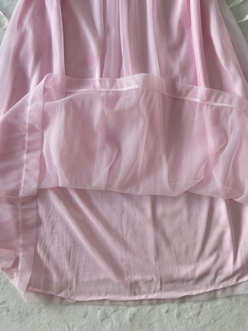 Kayser Lila Chiffon Lace Babydoll size S