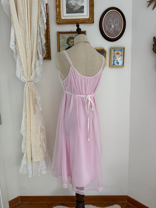 Kayser Lila Chiffon Lace Babydoll size S