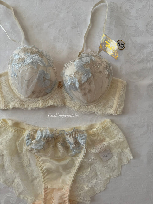 Japanese Blue Lace Set (New-70B)