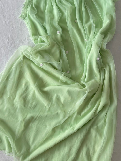 Tinkerbell Green Chiffon Nightgown size S