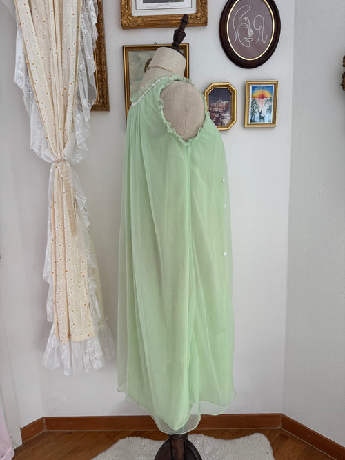 Tinkerbell Green Chiffon Nightgown size S
