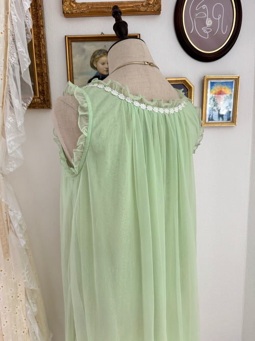 Tinkerbell Green Chiffon Nightgown size S