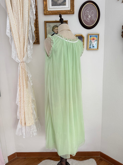 Tinkerbell Green Chiffon Nightgown size S